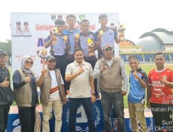 Estafet 4 x 400 Meter Putra Sumbang Emas Ketujuh Atletik Kota Solok di Porprov XVI
