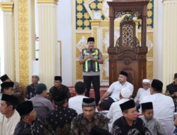Jumat Keliling di Kumbayau, Kapolres Sawahlunto Ingatkan Warga Waspadai Penipuan Online