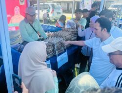 Tekan Inflasi, Dinas Pertanian Padang Pariaman Gelar Bazar Murah di CFD Katapiang
