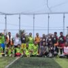 Laga Mini Soccer, Tim PKS Sukses Imbangi PWI Sumbar