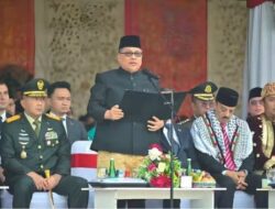 Muhidi Bacakan Ikrar Hari Kesaktian Pancasila pada HUT ke-81 Sumbar
