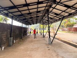 Fasilitas UMKM di Sungai Duo Rampung Dibangun