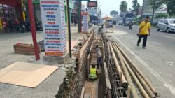 Proyek Trotoar Rp3,9 Miliar di Bukittinggi Disorot, Pemko Evaluasi Kontraktor