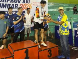Dharmasraya Juara Umum Cabor Tenis Meja pada Porprov XIV Sumbar