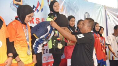 Teqball Pariaman Sumbang Dua Emas di Porprov XVI Sumbar