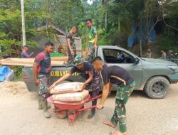 Warga Desa Batu Tanjung Terharu Dapat Bantuan Bedah Rumah TMMD 2026