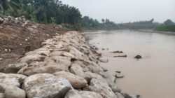 Tanggul Rp6,89 Miliar Mulai Dibangun, Warga Pasir Tampang Pasbar Berharap Terbebas dari Abrasi