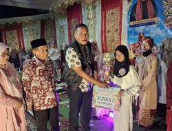 Inez Luvena Juara I Lomba Malingka Carano jo Arai Pinang